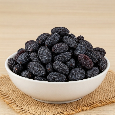 Picture of Black Raisins Black Raisin Kalo Kismish Dried Fruit - 1Kg