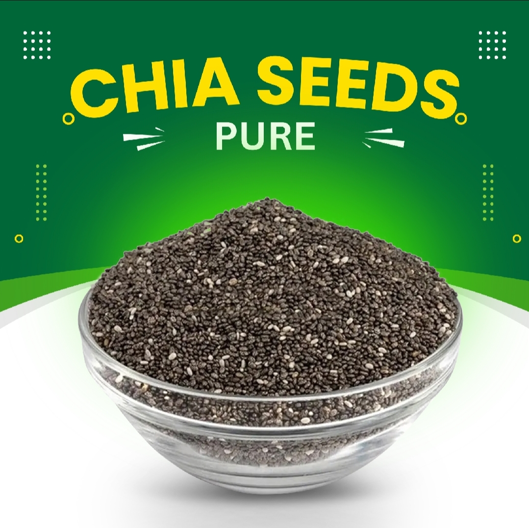 Picture of Organic Chia Seed - 500g Jar | High in Fiber and Omega-3, Ideal for Weight Loss
