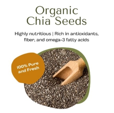 Picture of Chia Seed Chia Seeds - 250gm Jar