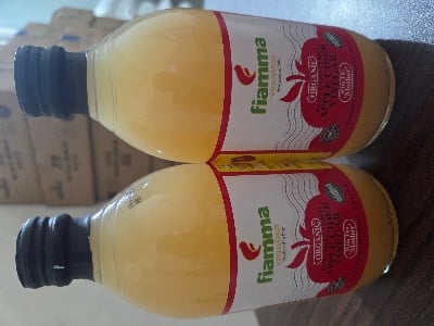 Picture of Organic Raw Apple cider vinegar with the mother fiamma (Italy) - 500ml
