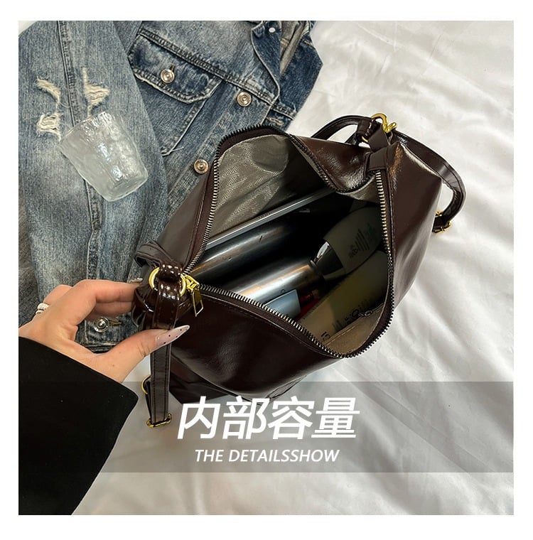 Picture of New Style Large-Capacity Shoulder Bag - brown