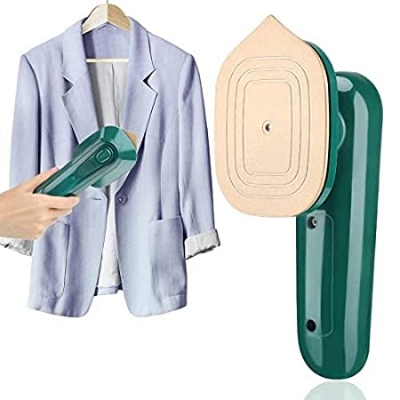 Picture of Mini Iron Professional Micro Steam Convenient Handheld Household Iron Portable Wet Dry Ironing (Green)