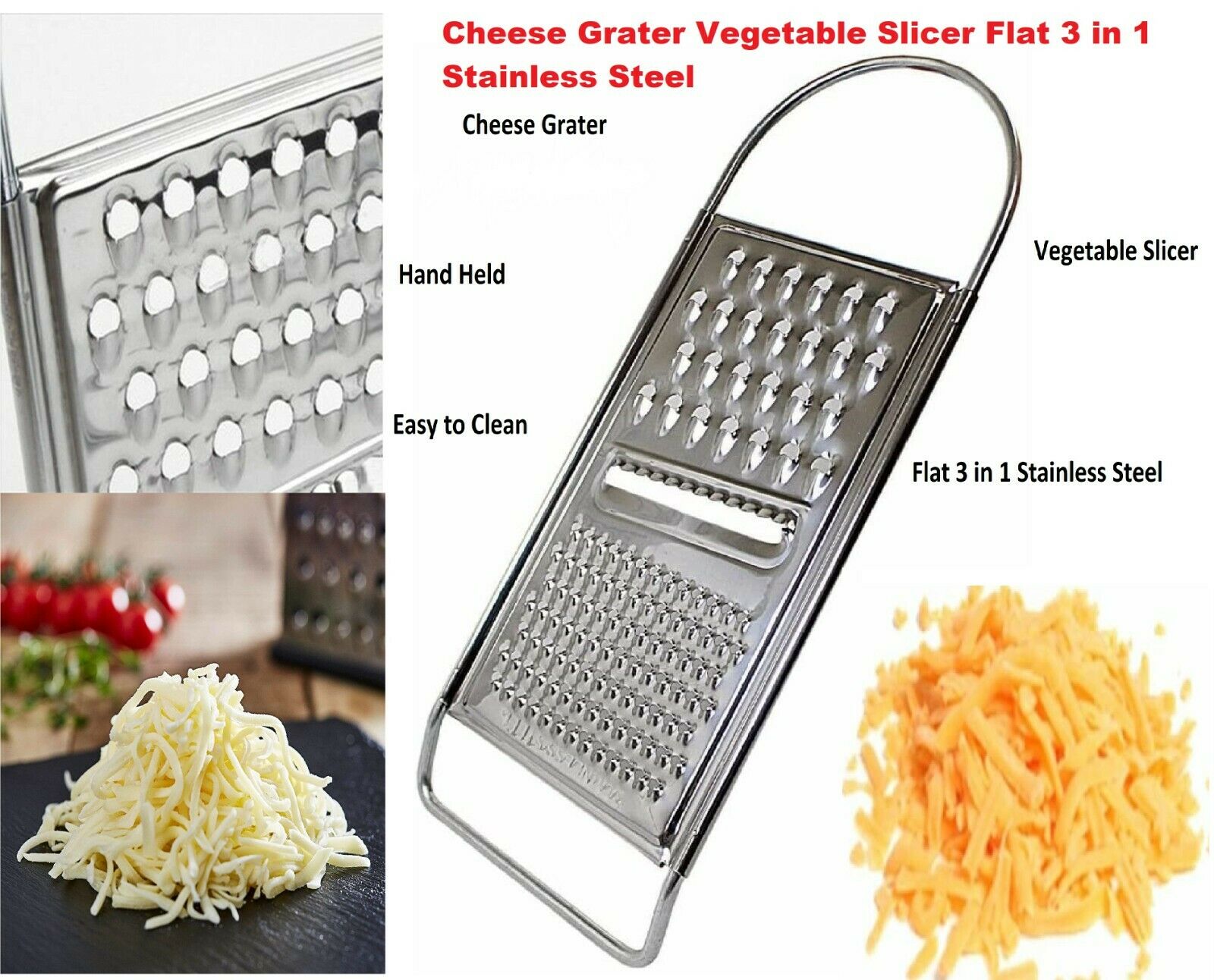 Picture of Stainless Steel Grater for vegetable cutter (Silver)