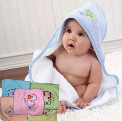 Picture of Baby Cap Towel Baby hooded towels (Multicolor)