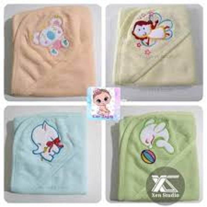 Picture of Baby Cap Towel Baby hooded towels (Multicolor)