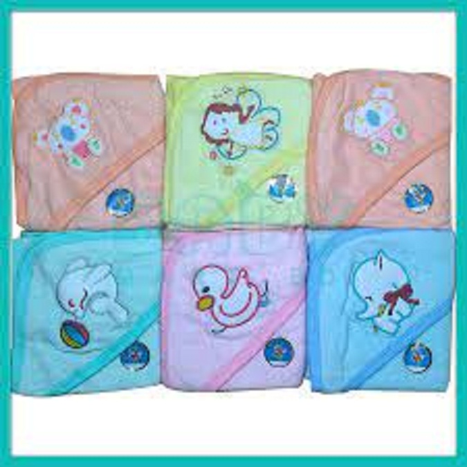 Picture of Baby Cap Towel Baby hooded towels (Multicolor)