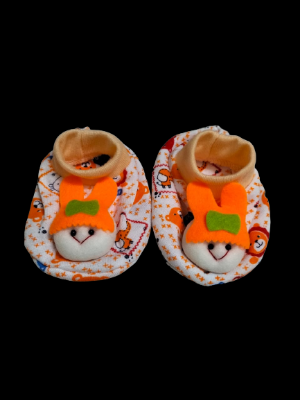 Picture of Baby Cotton shoe 0-7 months(Thailand) Paste (Orange,3-6 months)