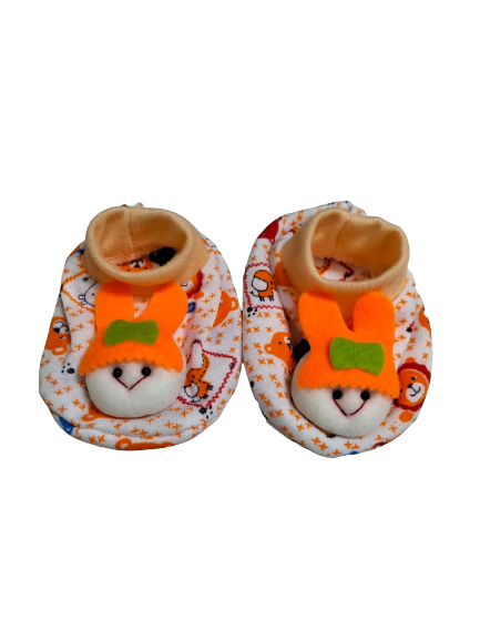 Picture of Baby Cotton shoe 0-7 months(Thailand) Paste (Orange,3-6 months)