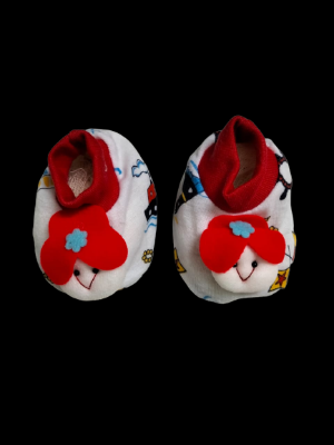 Picture of Baby Cotton shoe 0-7 months(Thailand) Paste (Red,3-12 months)
