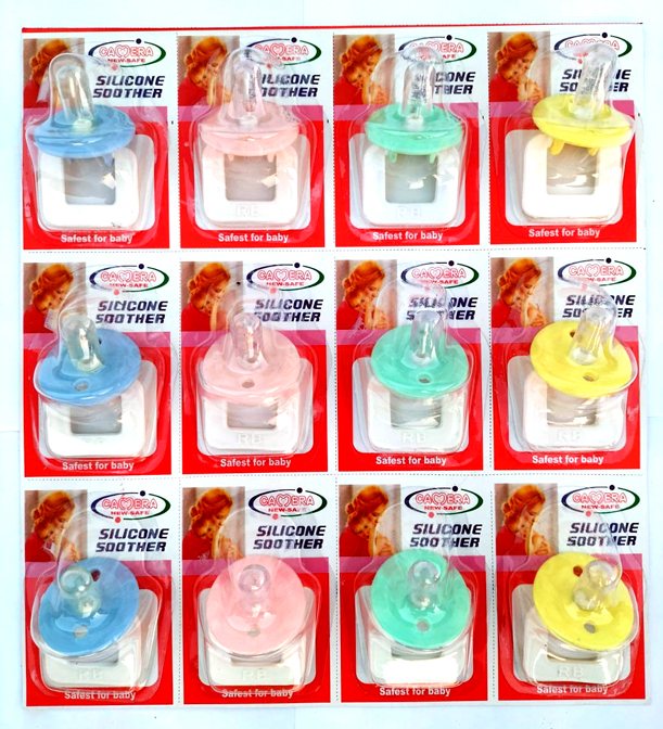 Picture of Silicone Baby Chusni 1Pcs Good Quality Baby Chusni (Multicolor)