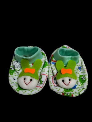 Picture of Baby Cotton shoe 0-7 months(Thailand) Paste (Green,6 months)