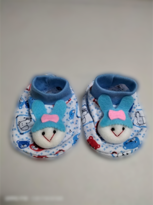 Picture of Baby Cotton shoe 0-7 months(Thailand) Paste (sky blue,3-6 months)