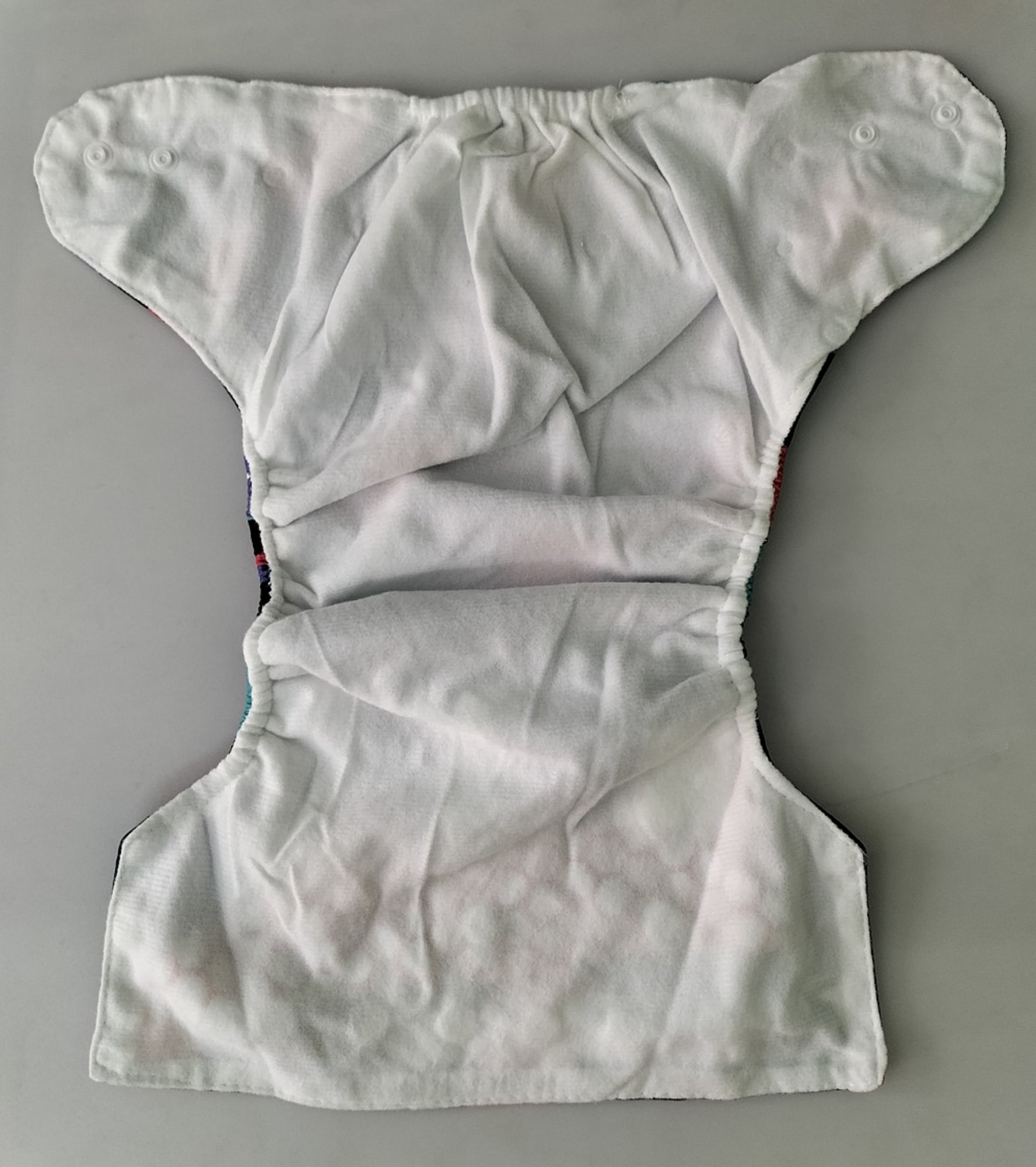 Picture of Washable Adjustable Reusable CLOTH Diaper Pant For Baby (3-15 kg) With 1 pad (Multicolor,Not Specified)