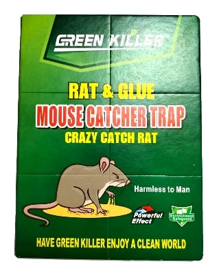 Picture of BIG SIZE 1pc Strong Mouse Sticky Board Rat Glue Snare Trap Mice Catcher Safe (Green)