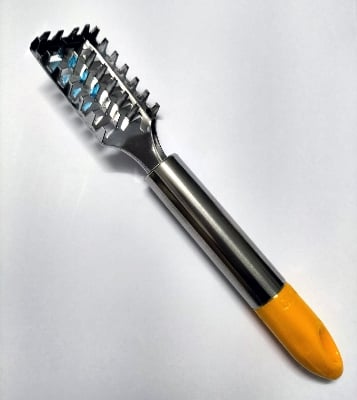 Picture of Stainless Steel Fish Scale Cleaner (Silver,8 inch)