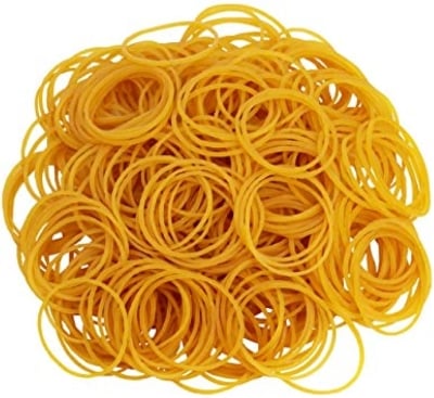 Picture of Rubber Band - 100gm (Yellow)