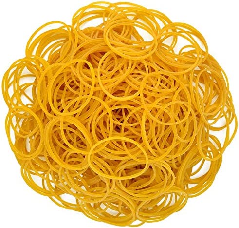 Picture of Rubber Band - 100gm (Yellow)