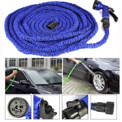 Picture of Magic Hose Pipe for Bike/Motorcycle, Car Wash, Garden 50 Feet/15 Meter Super Strong Garden Hose (Multicolor)