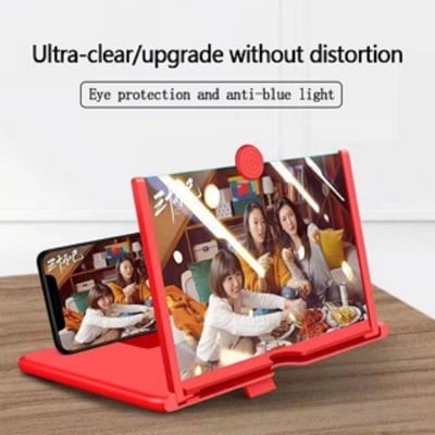 Picture of 3D Glass Magnifier Mobile Accessories Mobile Phone Screen Amplifier Foldable 3D Glass For Android Phone Screen Magnifier (Multicolor)