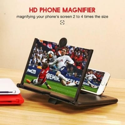 Picture of 3D Glass Magnifier Mobile Accessories Mobile Phone Screen Amplifier Foldable 3D Glass For Android Phone Screen Magnifier (Multicolor)