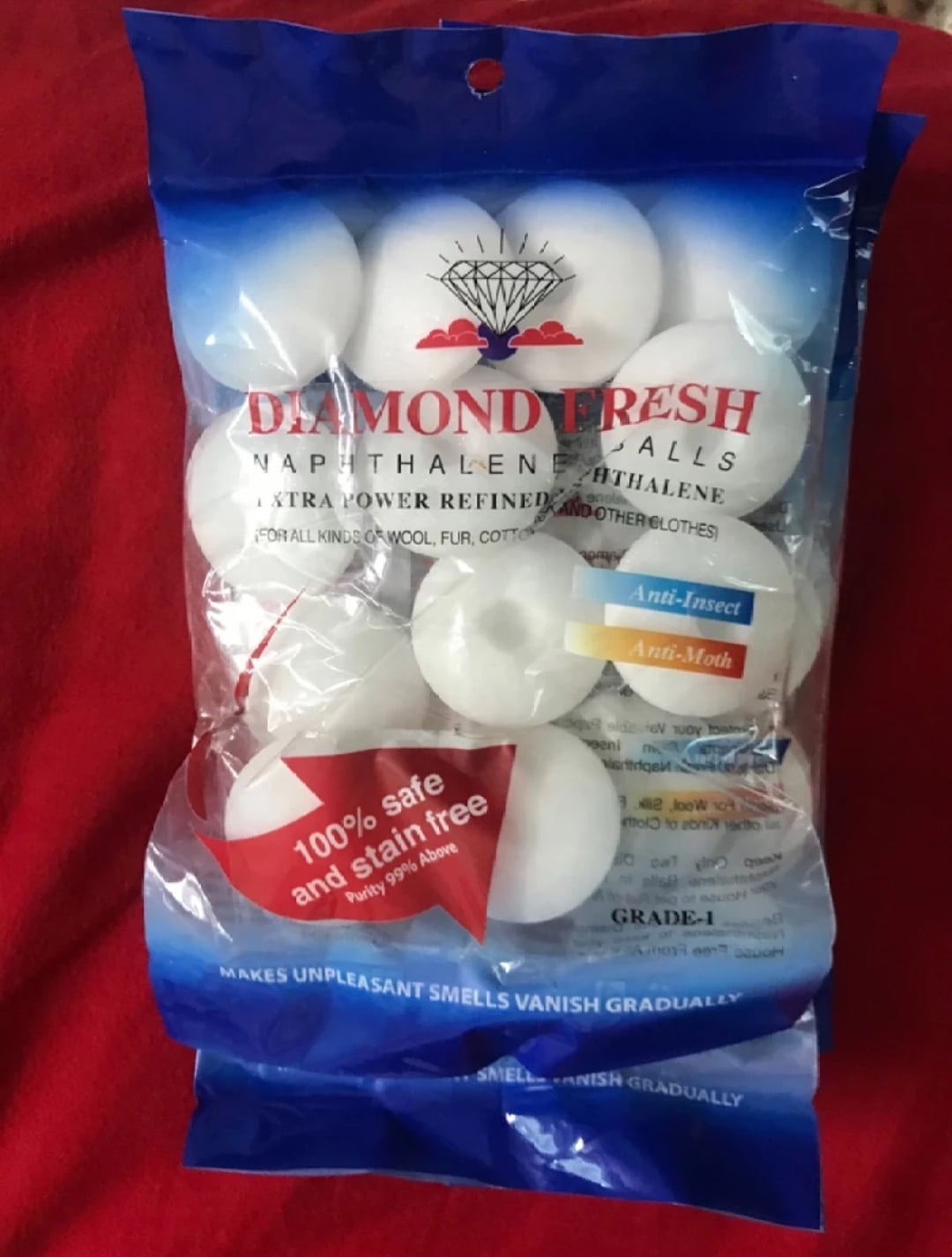 Picture of Naphthalene ball small size packet 