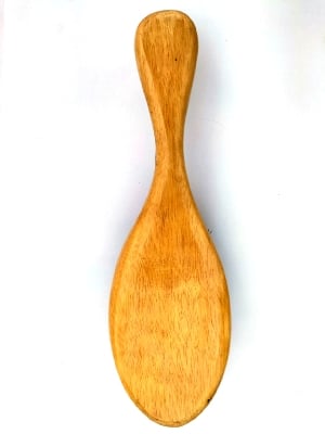 Picture of Coat Blazer Brush/ Duster for Office & Home Use, Wooden handle & Soft Black Hair Fluff (Black)