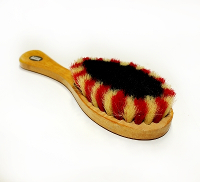 Picture of Coat Blazer Brush/ Duster for Office & Home Use, Wooden handle & Soft Black Hair Fluff (Multicolor)