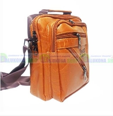 Picture of Premium cross body bag for men Official Messenger Bag Bike Rider Crossbody Bag Pu Leather Bag Shoulder Bag Diagonal Package Handbag Bag For Men cross body shoulder bag for men (Light Grey)