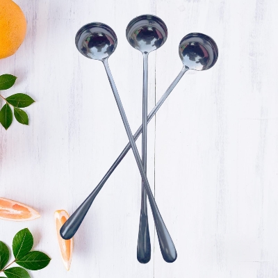 Picture of Achar Spoon/Long Handle Steel Spoon/Pickle Spoon-1/3 Pieces-23cm/9 Inch – Chopsticks (3 Pieces)
