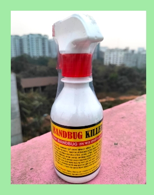 Picture of Bed Bug (Charpoka) Control Spray 100% Satisfaction 250ml Bed-Gag Control Spray (Spray On Bed To Remove The Bed) Competitor Price and Control Bed Bugs At Home for Peace 