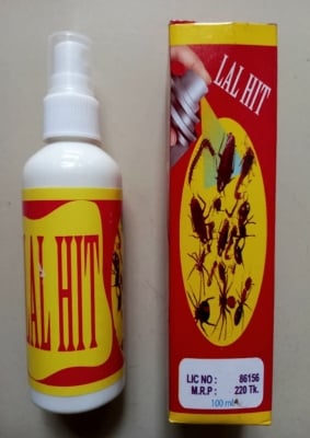 Picture of Cockroach And Bed Bug (Charpoka) Control Spray 100% Satisfaction 100ml Bed-Gag Control Spray (Spray On Bed To Remove The Bed) Competitor Price and Control Bed Bugs At Home for Peace 