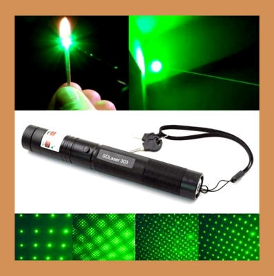 Picture of Green Laser Pointer Rechargeable Laser Pointer Laser Light Adjustable Focus Laser Light Professional Laser Light (Multicolor)