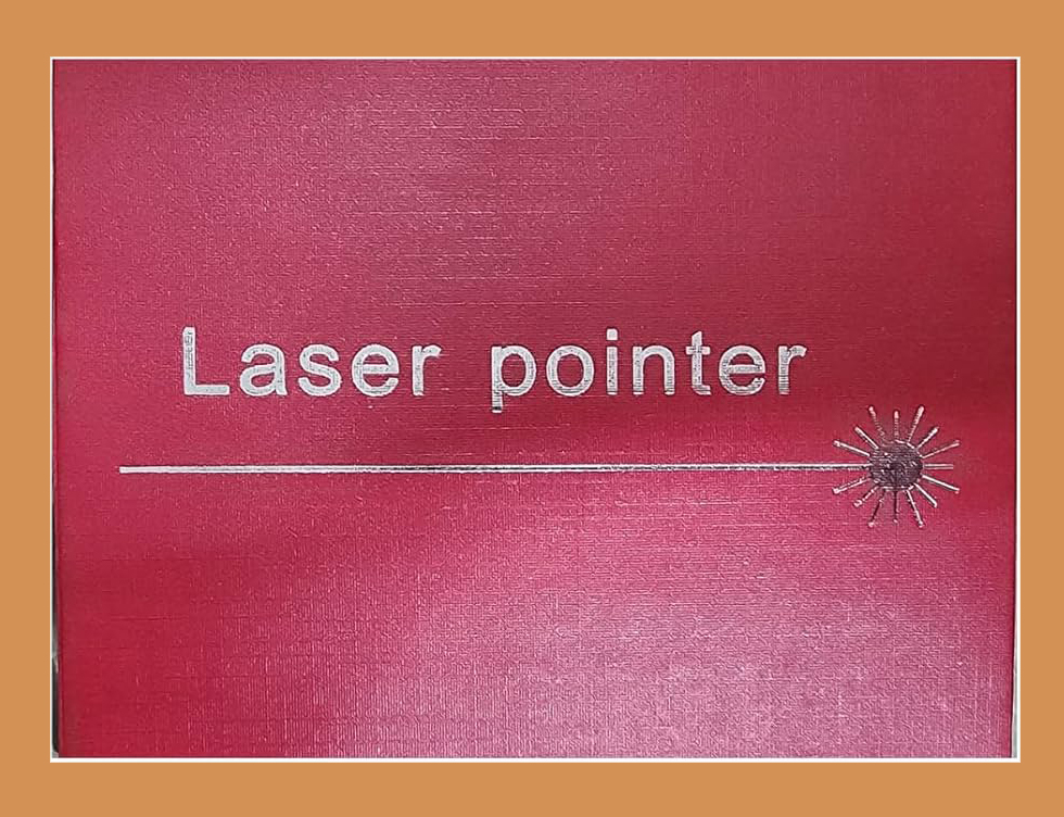 Picture of Green Laser Pointer Rechargeable Laser Pointer Laser Light Adjustable Focus Laser Light Professional Laser Light (Multicolor)