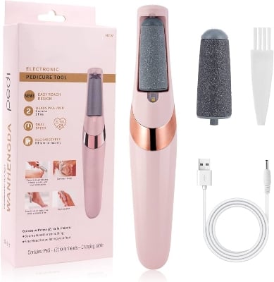Picture of Electric Foot Callus Removers Rechargeable, Portable Electronic Foot File Pedicure Tools (Multicolor)