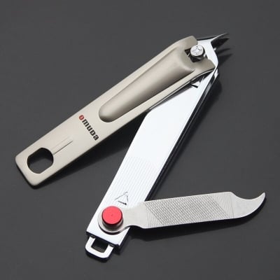 Picture of Angle Cut Nail Cutter OMUDA Brand Nail Cutter Nail Clipper Best Quality Super sharp Easy to use Nice Stylish Design - 1 Pcs (Multicolor)