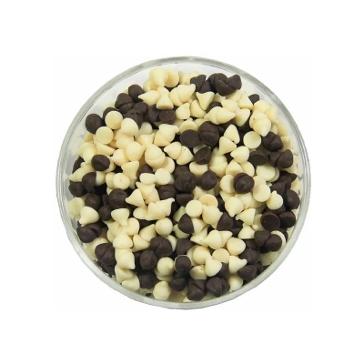Picture of Mix Chocolate White and Dark Chocolate Chips 100g
