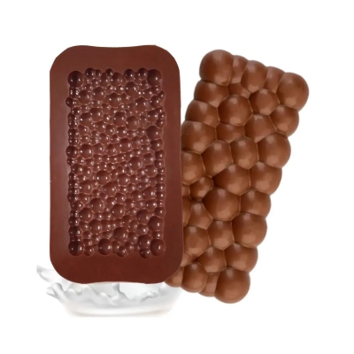 Picture of Chocolate bubble mould silicon -Multicolor