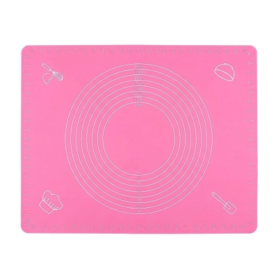 Picture of Silicone Mat with Measurements Baking Mat, Dough Pad with Scales Sugar craft, Fondan -Multicolor