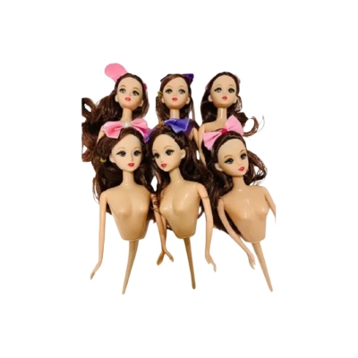 Picture of Doll body half For Doll cake baking tools -Multicolor