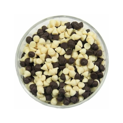 Picture of Mix Chocolate White and Dark Chocolate Chips 100g Mix