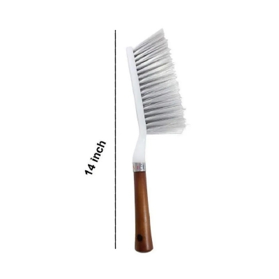 Picture of Cleaning Duster Brush(Car &Carpet) with Good Grip with Hard and Long Bristles, 14" long -Multicolor