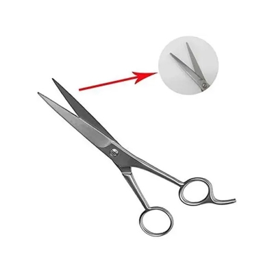 Picture of Professional Salon Barber Scissors for Hair Cutting Scissors for Men Women Stainless Steel Home Hair Cutting Tools Barber Scissors -Silver