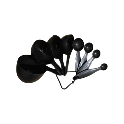 Picture of Black Measurement cup 8 pcs set -Black