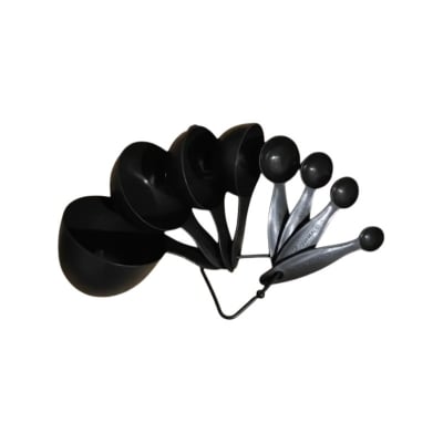 Picture of Black Measurement cup set of 8 Pieces -Black