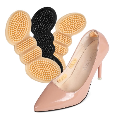 Picture of 2Pcs Forefoot Pads Shoes Insole Cushion Pad Adjustable Antiwear Inserts Insoles Patches Heel Protector Liner Sticker Insoles (Multicolor)