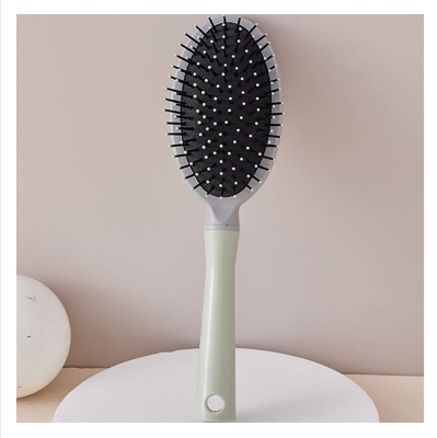 Picture of New design Large Hair Brush Massage Comb Shower Wet Detangle Hair Brush Salon Hair Styling Tools For Women (Green)