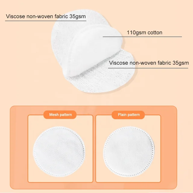 Picture of 100 PCS Pure White Makeup Remove Cotton Pads (100pcs)