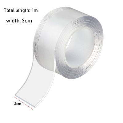 Picture of Premium Quality - 1M/3M/5M Lenght and 2CM/3CM wide clean nano double side adhesive tape - Double Side Tape (1 meter 3cm)