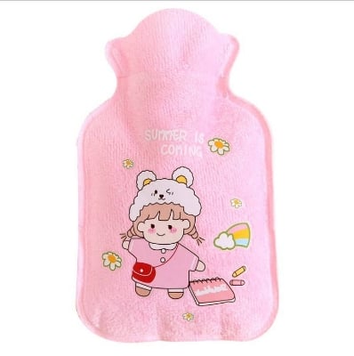 Picture of Baby Mini Hot Water Bag- Velvet Metarial-1 Piece (Pink)