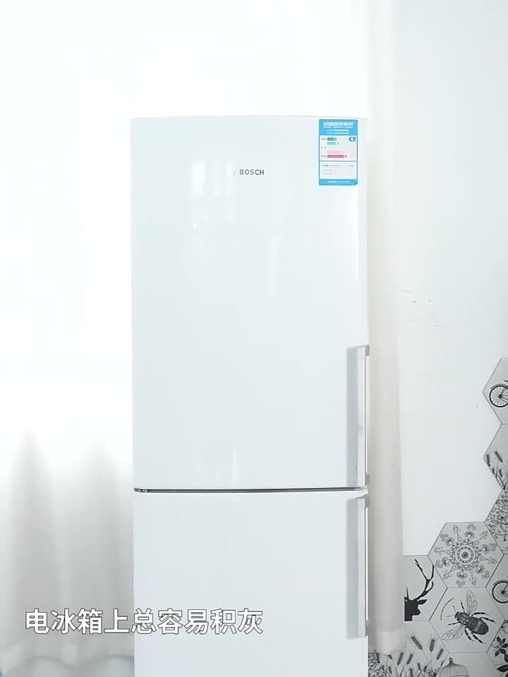 Picture of PEVA refrigerator cover single door double door refrigerator dust cover waterproof dustproof oil proof household refrigerator cover towel home fabric 